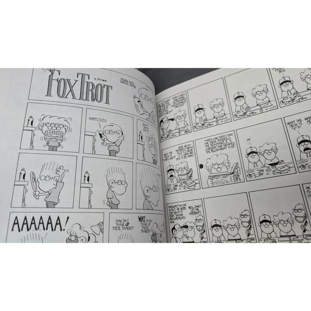 Bill Amend Fox Trot Pass The Loot & Black Bart Says Draw 2 Book Set Comic Humor